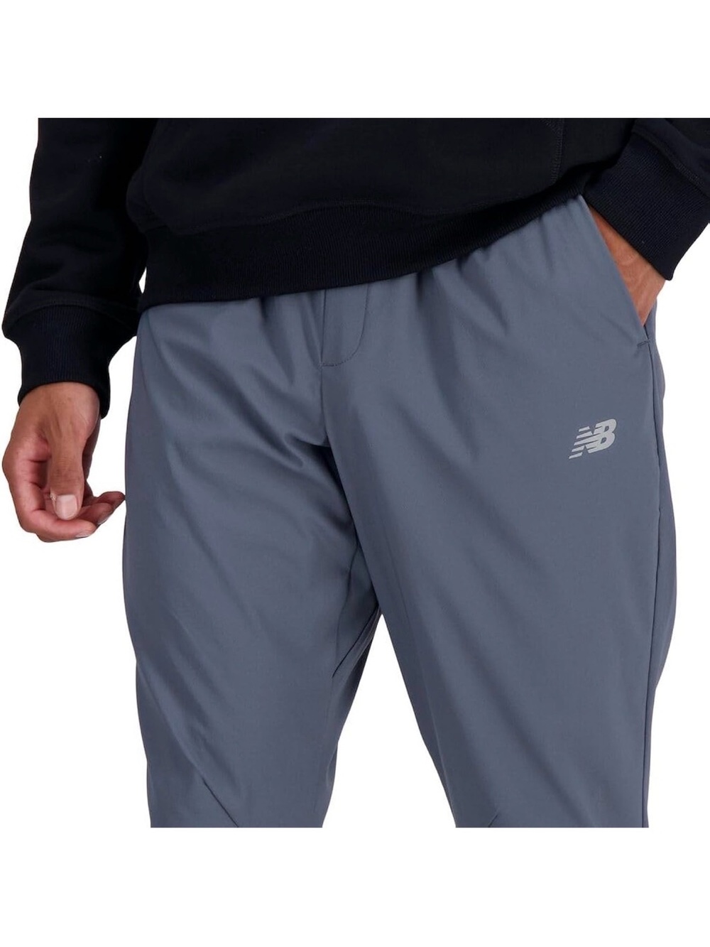 New Balance Men’s Gray Athletic Tapered Joggers